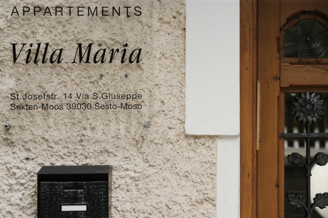 Residence Villa Maria Sexten Exterior foto
